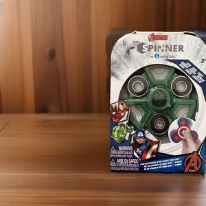 Zuru Marvel Avengers THE HULK Fidget Spinner Brand New In Package
